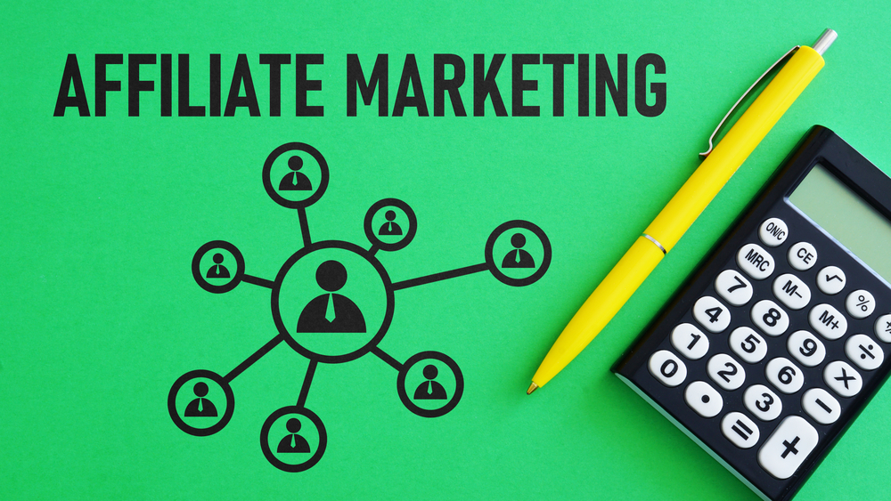 Affiliate marketing webshop