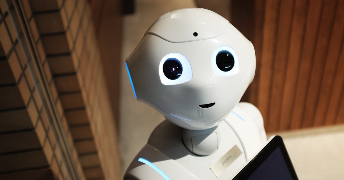 Hoge Hoekfoto Van Robot